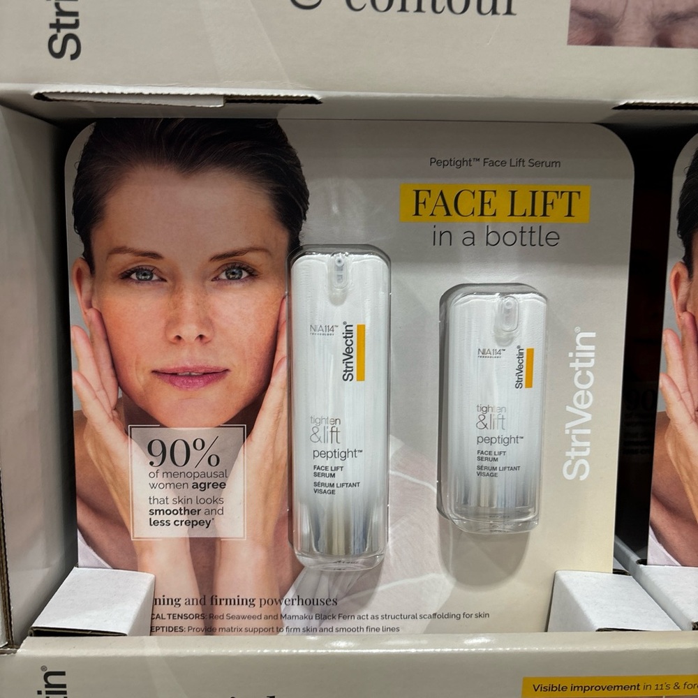 Strivectin 1 oz + 0.5 oz Tighten & Lift Peptight Face Lift Serums New & …